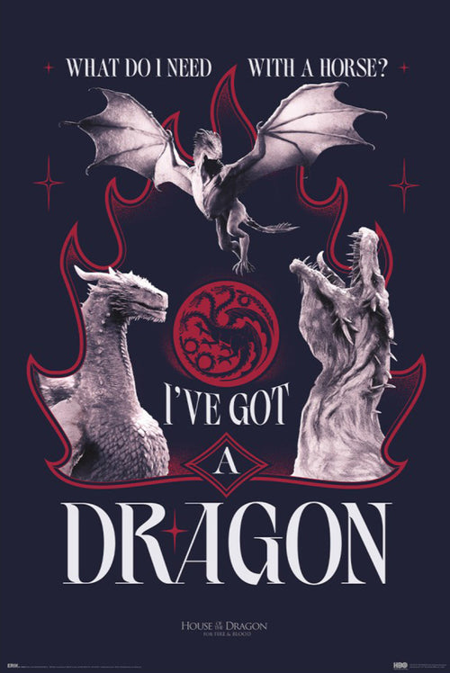 Poster Game Of Thrones House Of The Dragon Season 3 61x91 5cm GPE6057 | Yourdecoration.co.uk