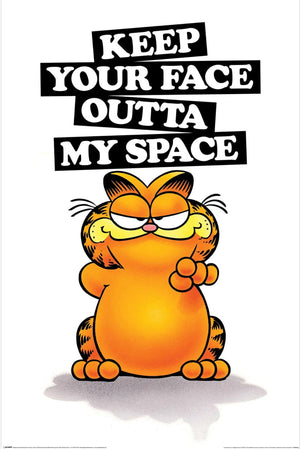 Poster Garfield Keep Your Face 61x91 5cm PP2402357 | Yourdecoration.co.uk