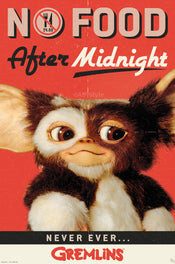 Poster Gremlins No Food After Midnight 61x91 5cm GBYDCOA002 | Yourdecoration.co.uk