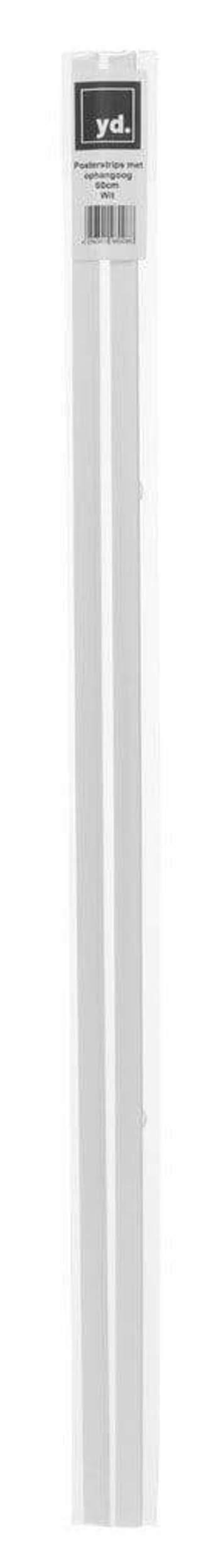 Poster Hanger White 60cm with Suspension Eye | Yourdecoration.co.uk