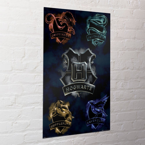Poster Harry Potter Houses 61x91 5cm PP2512503 Sfeer | Yourdecoration.co.uk