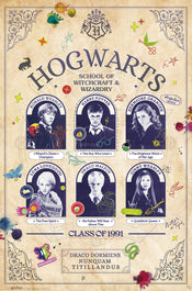 Poster Harry Potter Student Yearbook 61x91 5cm GBYDCOA032 | Yourdecoration.co.uk