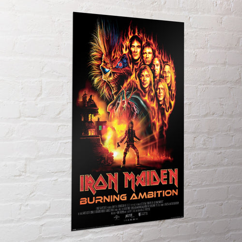 Poster Iron Maiden Burning Ambition 61x91 5cm PP2512952 Sfeer | Yourdecoration.co.uk