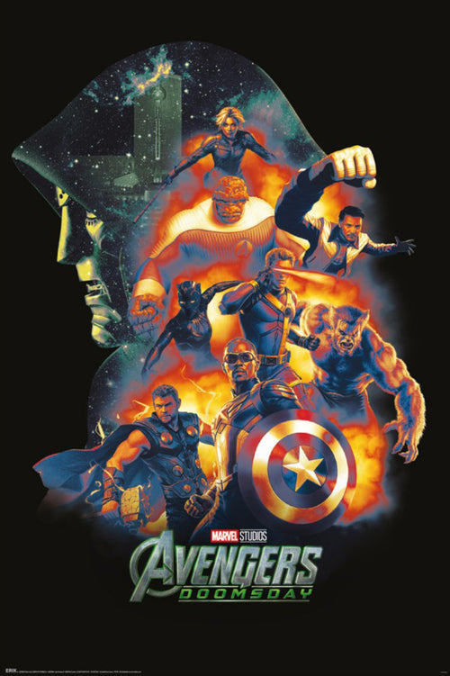 Poster Marvel Avengers Doomsday Characters 61x91 5cm GPE6085 | Yourdecoration.co.uk