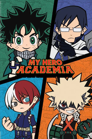 Poster My Hero Academia Chibi 61x91 5cm Pyramid PP35269 | Yourdecoration.co.uk