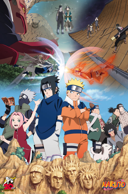 Poster Naruto Will Of Fire 61x91 5cm Abystyle GBYDCO562 | Yourdecoration.co.uk