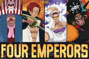 Poster One Piece The Four Emperors 91 5x61cm GBYDCO993 | Yourdecoration.co.uk