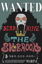 Poster One Piece Wanted Brook 61x91 5cm PP2501061 | Yourdecoration.co.uk