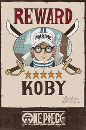 Poster One Piece Wanted Koby Cross Guild 61x91 5cm GBYDCOA009 | Yourdecoration.co.uk