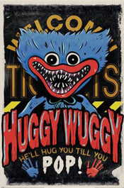 Poster Poppy Playtime Huggy Wuggy 61x91 5cm PP2512237 | Yourdecoration.co.uk