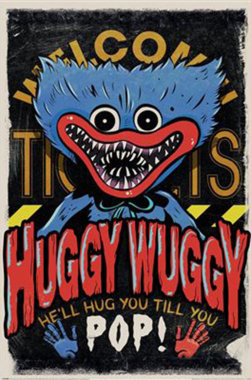 Poster Poppy Playtime Huggy Wuggy 61x91 5cm PP2512237 | Yourdecoration.co.uk