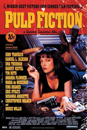 Poster Pulp Fiction Uma on Bed 61x91 5cm Pyramid PP30791 | Yourdecoration.co.uk