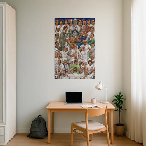 Poster Real Madrid Legends 61x91 5cm GPE6048 Sfeer | Yourdecoration.co.uk