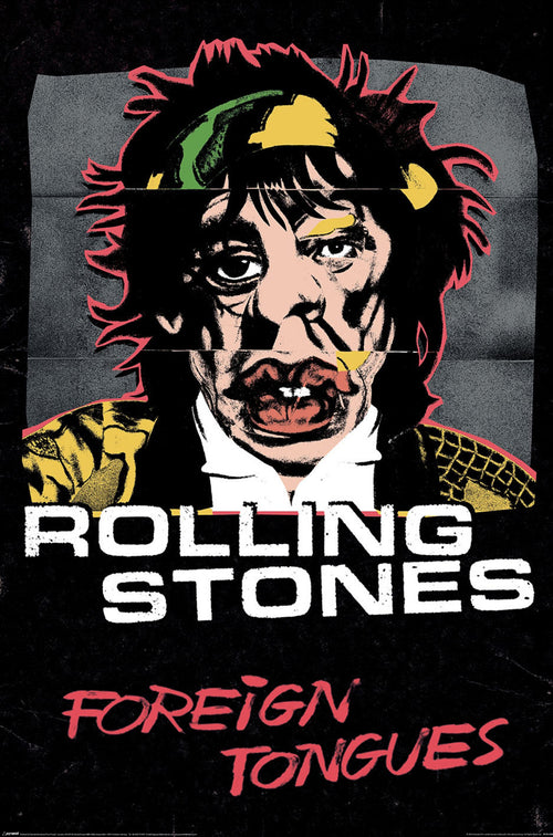 Poster Rolling Stones Foreign Tongues Album 61x91 5cm PP2513359 | Yourdecoration.co.uk