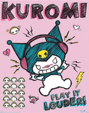 Poster Sanrio Kurom Louder 40x50cm MPP2501443 | Yourdecoration.co.uk
