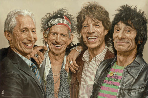 Poster Sebastian Kruger The Rolling Stones 91 5x61cm GPE6067 | Yourdecoration.co.uk