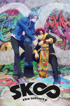Poster Sk8 The Infinity Reki And Langa 61x91 5cm Abystyle GBYDCO276 | Yourdecoration.co.uk