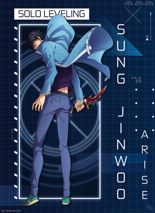 Poster Solo Leveling Jinwoo Arise 61x91 5cm GBYDCOA025 | Yourdecoration.co.uk