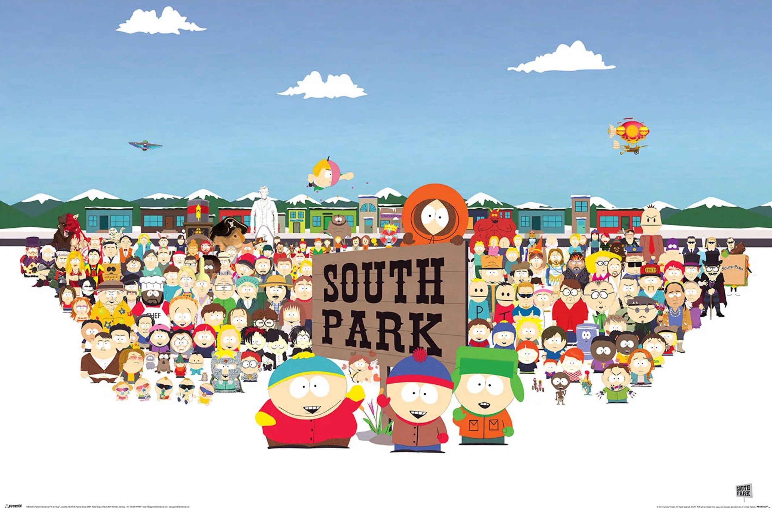 South Park Characters Poster 91,5x61cm | Yourdecoration.co.uk