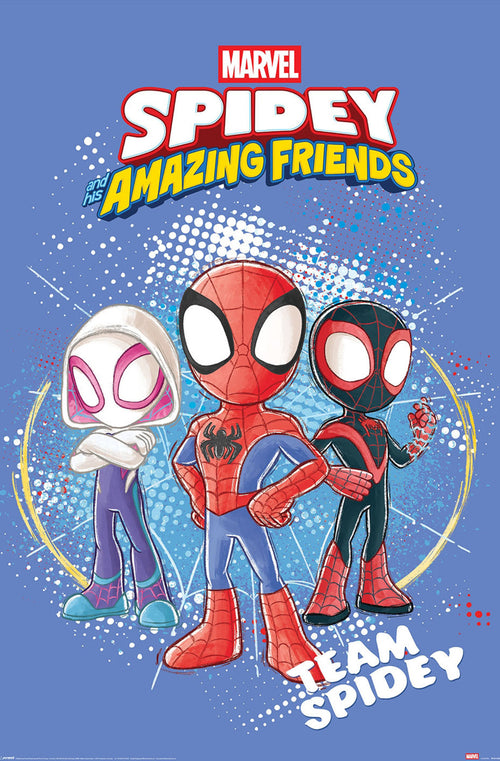 Poster Spidey And His Amazing Friends Team Up 61x91 5cm PP2513295 | Yourdecoration.co.uk