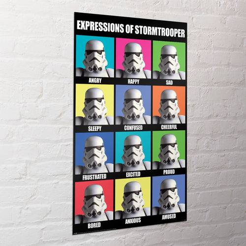 Poster Star Wars Expression Of Stormtrooper 61x91 5cm PP2513189 Sfeer | Yourdecoration.co.uk