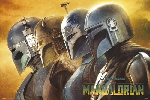 Poster Star Wars The Mandalorian Mandalorians 91 5x61cm Grupo Erik GPE5769 | Yourdecoration.co.uk