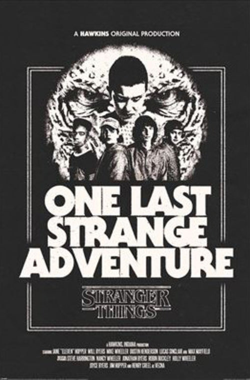 Poster Stranger Things 5 One Last Adventure 61x91 5cm PP2500889 | Yourdecoration.co.uk