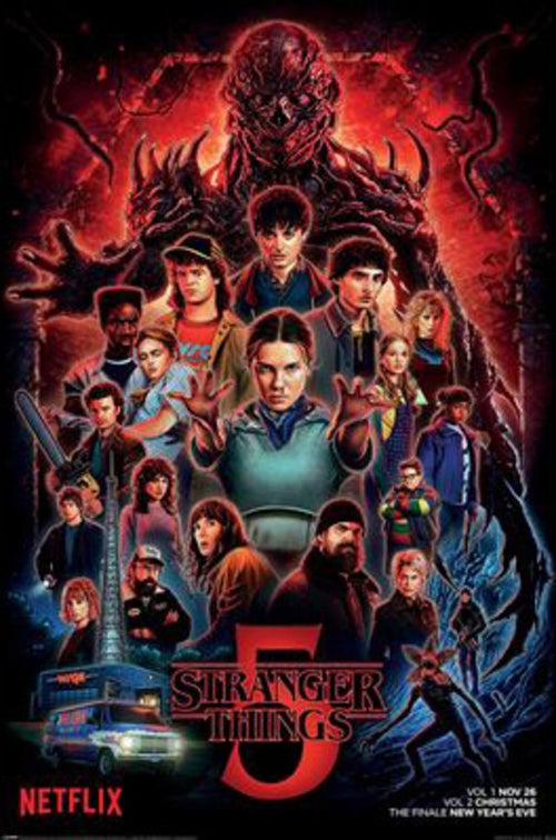 Poster Stranger Things 5 One Sheet 61x91 5cm PP2511182 | Yourdecoration.co.uk