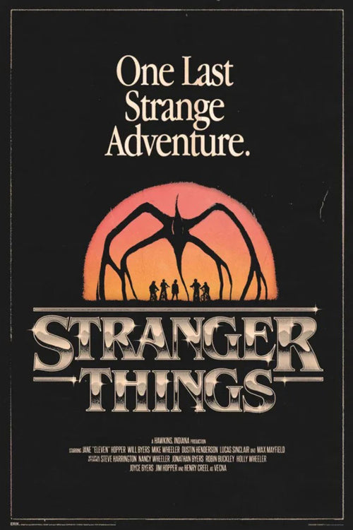 Poster Stranger Things S5 One Last Adventure 61x91 5cm GPE5959 | Yourdecoration.co.uk
