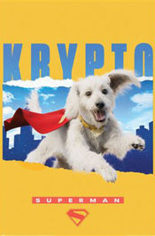 Poster Superman Krypto 61x91 5cm PP2500425 | Yourdecoration.co.uk