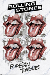 Poster The Rolling Stones Foreign Tongues 61x91 5cm GPE6100 | Yourdecoration.co.uk