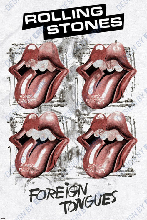 Poster The Rolling Stones Foreign Tongues 61x91 5cm GPE6100 | Yourdecoration.co.uk