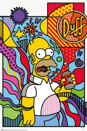 Poster The Simpsons Donut Worry 61x91 5cm GPE6043 | Yourdecoration.co.uk