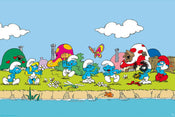 Poster The Smurfs Group 91 5x61cm Abystyle GBYDCO480 | Yourdecoration.co.uk