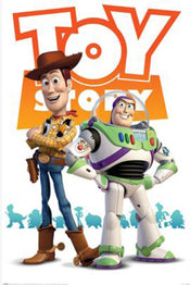Poster Toy Story Woody N Buzz 61x91 5cm PP2511072 | Yourdecoration.co.uk