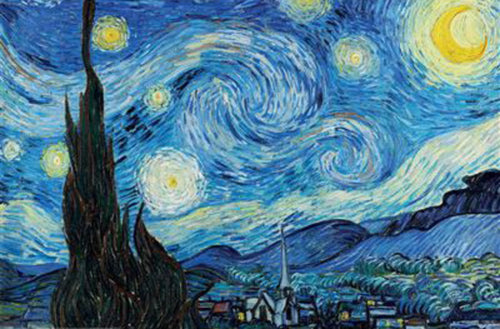 Poster Vincent Van Gogh Starry Night 91 5x61cm PP2400690 | Yourdecoration.co.uk