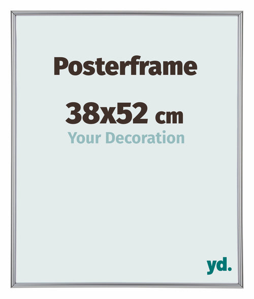 Posterframe 38x52cm Silver Plastic Paris Size | Yourdecoration.co.uk
