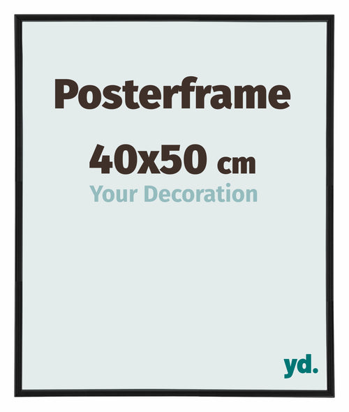 Posterframe 40x50cm Black Mat Plastic Paris Size | Yourdecoration.co.uk