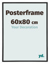 Posterframe 60x80cm Black Mat Plastic Paris Size | Yourdecoration.co.uk