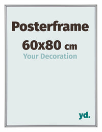 Posterframe 60x80cm Silver Plastic Paris Size | Yourdecoration.co.uk