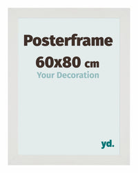 Posterframe 60x80cm White Mat MDF Parma Size | Yourdecoration.co.uk