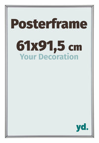 Posterframe 61x91,5cm Silver Plastic Paris Size | Yourdecoration.co.uk