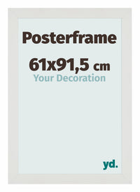 Posterframe 61x91,5cm White Mat MDF Parma Size | Yourdecoration.co.uk