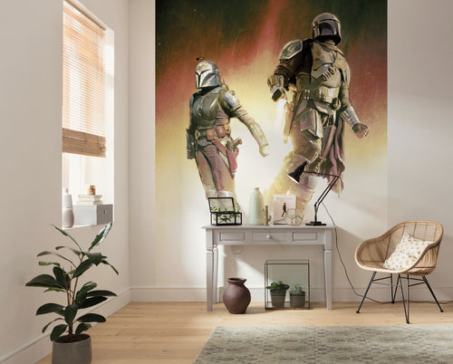 Star Wars The Mandalorian Flight Interior Wall Mural DX4 177 | Yourdecoration.co.uk