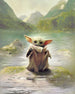Star Wars The Mandalorian Grogu Landscape Wall Mural DX4 211 | Yourdecoration.co.uk