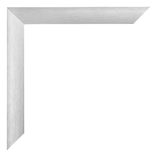 Tucson Aluminium Photo Frame 21x30cm Silver Brushed Detail Corner | Yourdecoration.co.uk