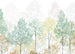 Wall Mural Bright Rainbow 350x250cm FLX7 027 | Yourdecoration.co.uk