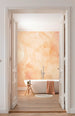 Wall Mural Candy Peach 400x250cm FLX8 001 Interior | Yourdecoration.co.uk