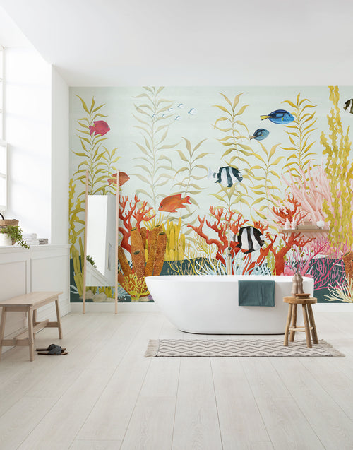 Wall Mural Coral World 350x250cm FLX7 022 Interior | Yourdecoration.co.uk