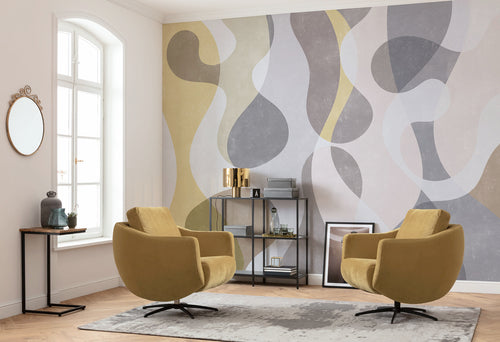 Wall Mural Flux Meditation 400x250cm FLX8 004 Interior | Yourdecoration.co.uk